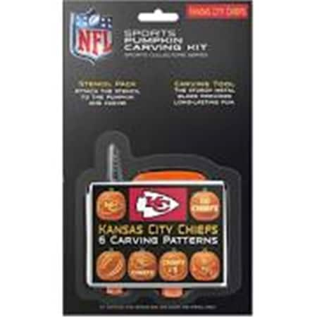 Sports Vault CSNFL16 Kansas City Chiefs Carving Set 2 Piece Case